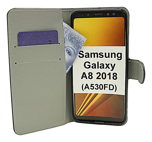 billigamobilskydd.seDesignwallet Samsung Galaxy A8 2018 (A530FD)