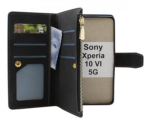 billigamobilskydd.seXL Sony Xperia 10 VI 5G Luxury Phone Wallet