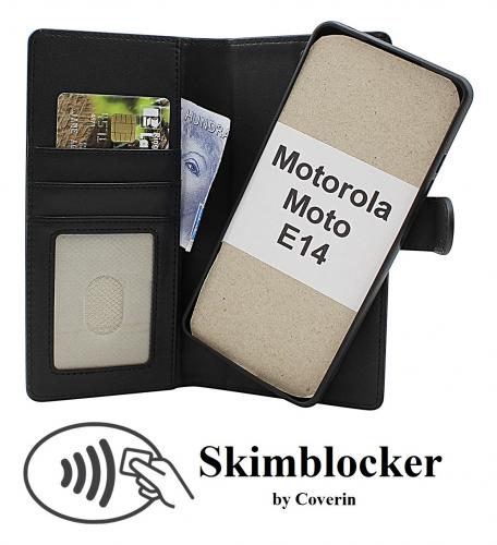 CoverinSkimblocker Motorola Moto E14 Magnet Phone Wallet