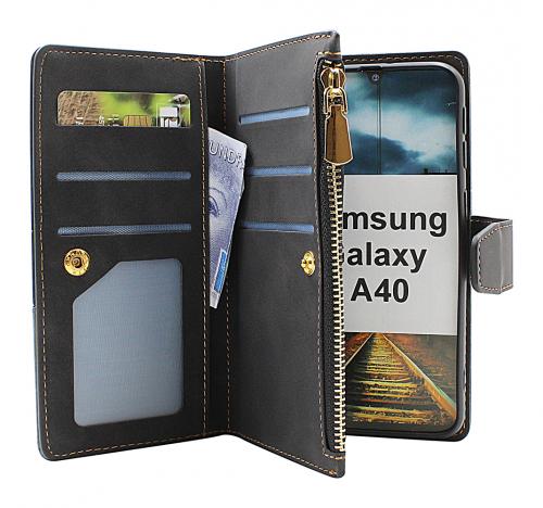 billigamobilskydd.seXL Standcase Luxury Wallet Samsung Galaxy A40 (A405FN/DS)