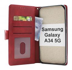 billigamobilskydd.seZipper Standcase Wallet Samsung Galaxy A34 5G