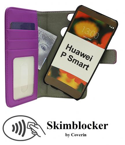 CoverinSkimblocker Magnet Wallet Huawei P Smart (FIG-LX1)