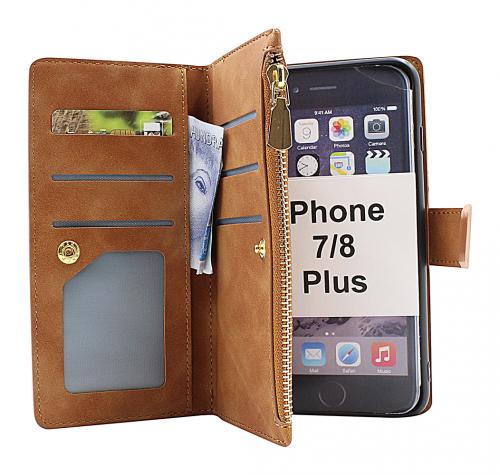 billigamobilskydd.seXL Standcase Luxury Wallet iPhone 6 Plus / 7 Plus / 8 Plus