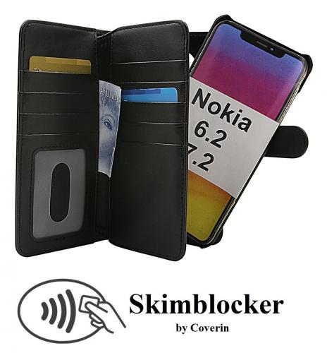 CoverInSkimblocker XL Magnet Wallet Nokia 6.2 / 7.2