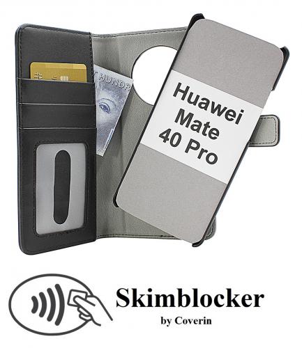 CoverinSkimblocker Magnet Wallet Huawei Mate 40 Pro