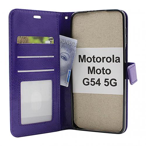 billigamobilskydd.seCrazy Horse Wallet Motorola Moto G54 5G