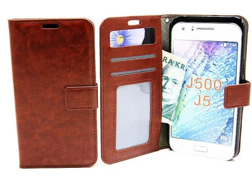 billigamobilskydd.seCrazy Horse wallet Samsung Galaxy J5 (SM-J500F)