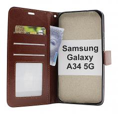 billigamobilskydd.seCrazy Horse Wallet Samsung Galaxy A34 5G