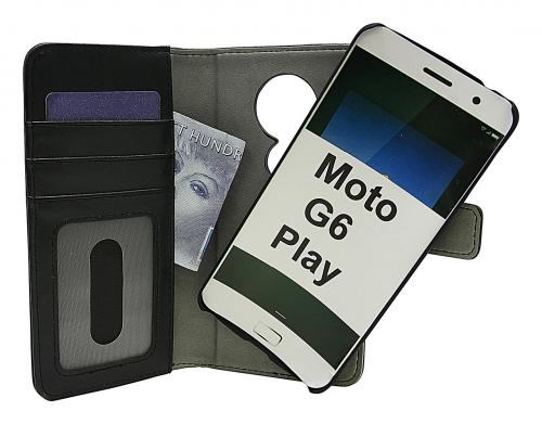 CoverinSkimblocker Magnet Wallet Motorola Moto G6 Play