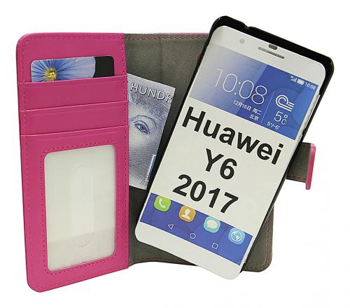 CoverinMagnet Fodral Huawei Y6 2017 (MYA-L41)