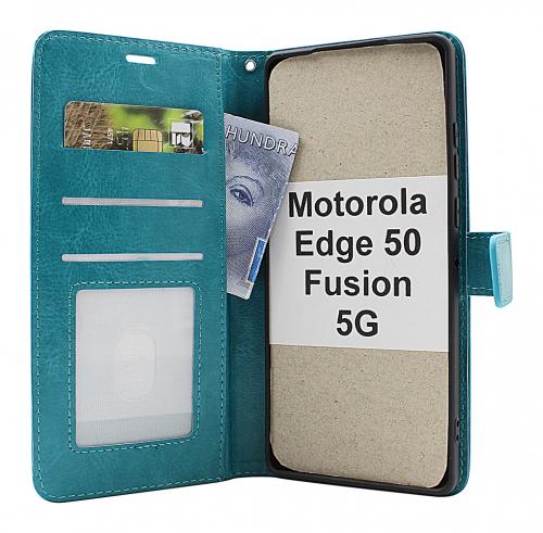 billigamobilskydd.seCrazy Horse Motorola Edge 50 Fusion 5G Phone Wallet