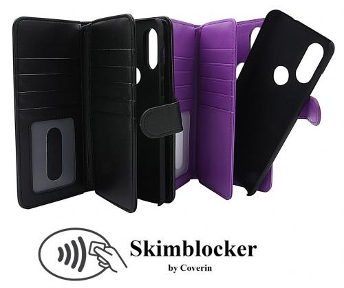 CoverinSkimblocker XL Magnet Wallet Motorola One Vision