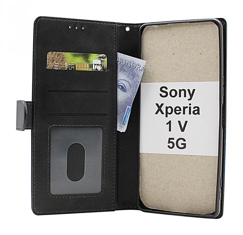 billigamobilskydd.seZipper Standcase Wallet Sony Xperia 1 V 5G (XQ-DQ72)