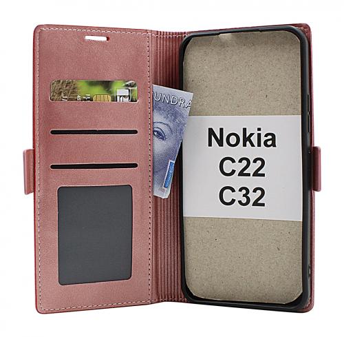 billigamobilskydd.seLuxury Standcase Wallet Nokia C22 / C32