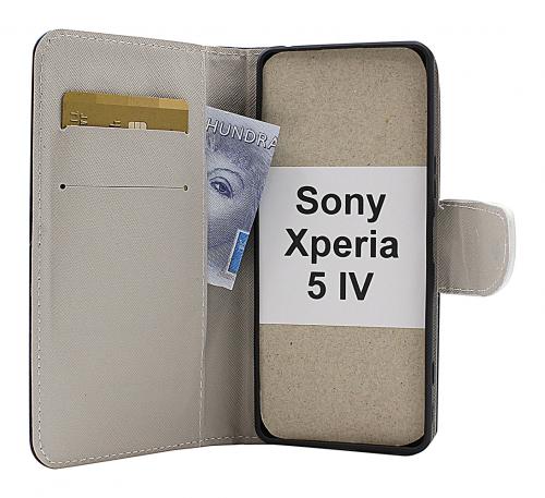 billigamobilskydd.seDesign Wallet Sony Xperia 5 IV 5G