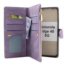 billigamobilskydd.seXL Standcase Luxury Wallet Motorola Edge 40 5G