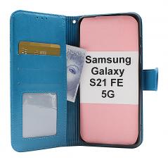 billigamobilskydd.seFlower Standcase Wallet Samsung Galaxy S21 FE 5G (SM-G990B)