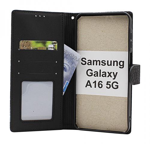 billigamobilskydd.seFlower Samsung Galaxy A16 / A16 5G Phone Wallet