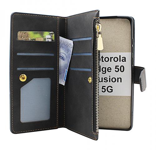 billigamobilskydd.seXL Standcase Luxury Wallet Motorola Edge 50 Fusion 5G