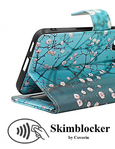 CoverinSkimblocker Samsung Galaxy S22 5G Magnet Phone Wallet Design