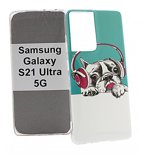 billigamobilskydd.seDesign Case TPU Samsung Galaxy S21 Ultra 5G (G998B)