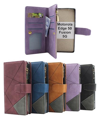 billigamobilskydd.seXL Standcase Luxury Wallet Motorola Edge 50 Fusion 5G