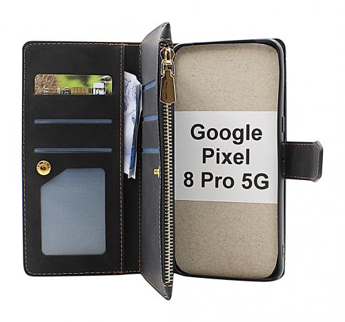 billigamobilskydd.seXL Standcase Luxury Wallet Google Pixel 8 Pro 5G