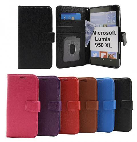 billigamobilskydd.seNew Standcase Wallet Microsoft Lumia 950 XL