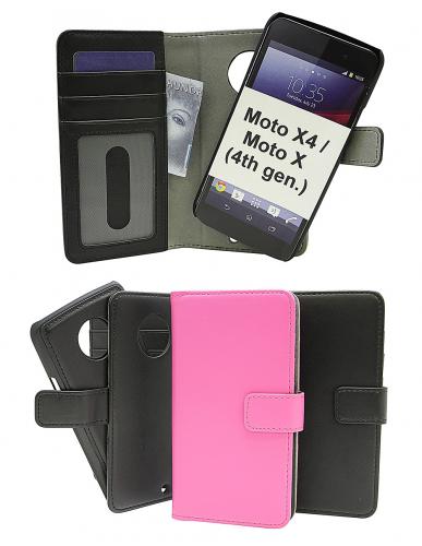 CoverinSkimblocker Magnet Wallet Moto X4 / Moto X (4th gen)