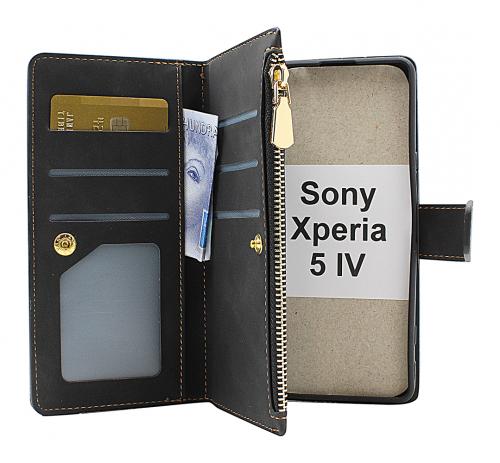 billigamobilskydd.seXL Standcase Luxury Wallet Sony Xperia 5 IV 5G
