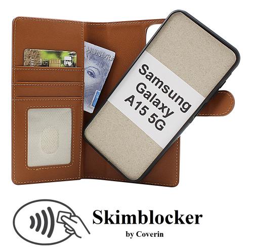 CoverinSkimblocker Magnet Wallet Samsung Galaxy A15 5G