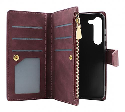 billigamobilskydd.seXL Standcase Luxury Wallet Samsung Galaxy S23 5G