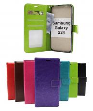 billigamobilskydd.seCrazy Horse Wallet Samsung Galaxy S24 5G (SM-S921B/DS)