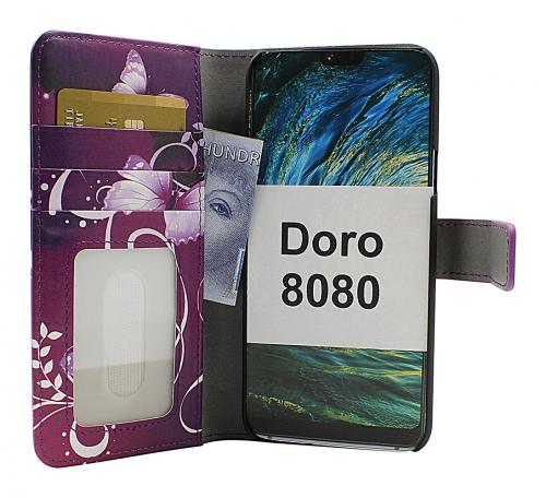 CoverinSkimblocker Magnet Designwallet Doro 8080