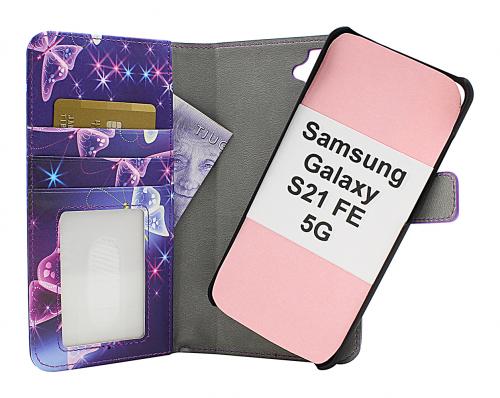 CoverinSkimblocker Magnet Designwallet Samsung Galaxy S21 FE 5G