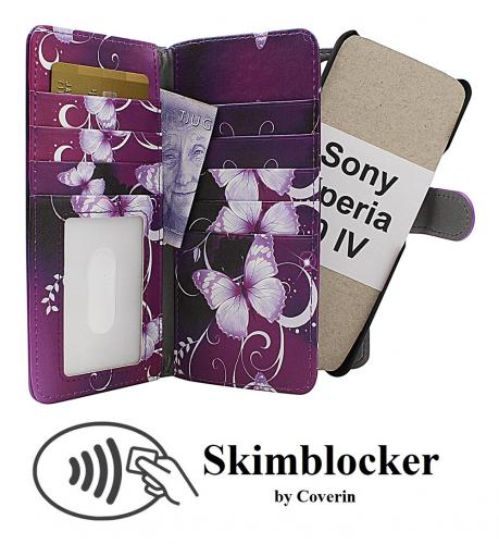 CoverinSkimblocker XL Magnet Designwallet Sony Xperia 10 IV 5G (XQ-CC54)