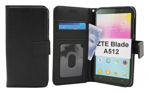 billigamobilskydd.seNew Standcase Wallet ZTE Blade A512