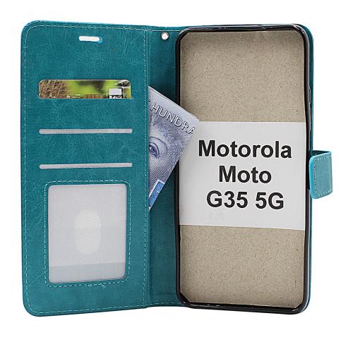 billigamobilskydd.seCrazy Horse Motorola Moto G35 5G Phone Wallet