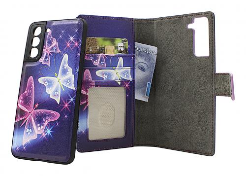 CoverinSkimblocker Samsung Galaxy S21 5G Magnet Phone Wallet Design