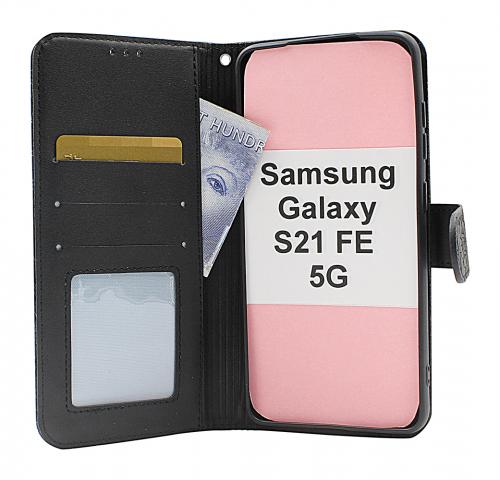 billigamobilskydd.seFlower Standcase Wallet Samsung Galaxy S21 FE 5G (SM-G990B)