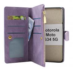 billigamobilskydd.seXL Standcase Luxury Wallet Motorola Moto G34 5G