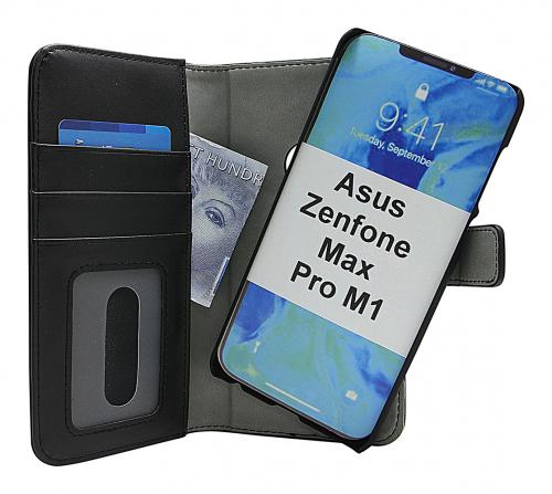 CoverinSkimblocker Magnet Wallet Asus Zenfone Max Pro M1 (ZB602KL)