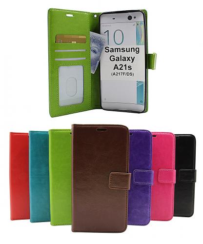 billigamobilskydd.seCrazy Horse Wallet Samsung Galaxy A21s (A217F/DS)