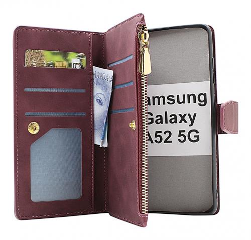 billigamobilskydd.seXL Standcase Luxury Wallet Samsung Galaxy A52 / A52 5G / A52s 5G