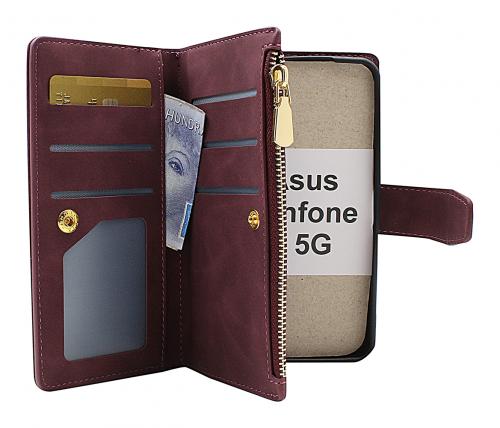 billigamobilskydd.seXL Standcase Luxury Wallet Asus Zenfone 9 5G