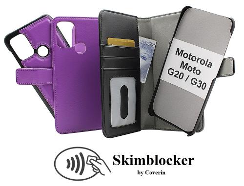 CoverinSkimblocker Magnet Wallet Motorola Moto G20 / Moto G30