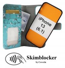 CoverInSkimblocker Magnet Designwallet iPhone 13 (6.1)