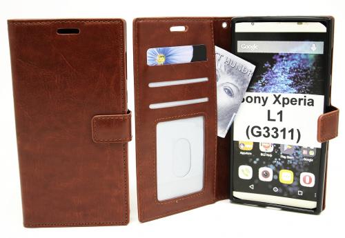 billigamobilskydd.seCrazy Horse Wallet Sony Xperia L1 (G3311)