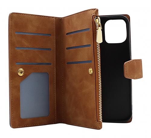 billigamobilskydd.seXL Standcase Luxury Wallet iPhone 12 / 12 Pro (6.1)