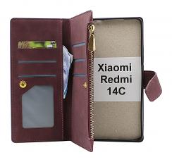 billigamobilskydd.seXL Xiaomi Redmi 14C Luxury Phone Wallet